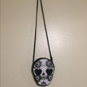 Sugar Skull Cross Body Purse